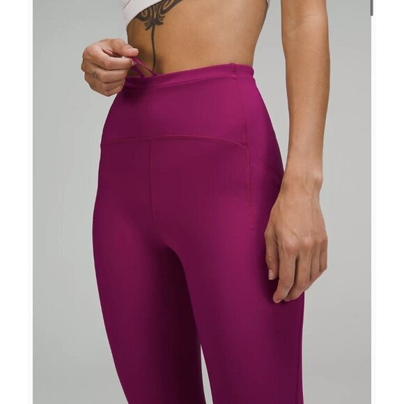 Lululemon Women’s Swift Speed High Rise Tight 28” Sz 20 MGPR Magenta Purple NWT - Picture 6 of 8
